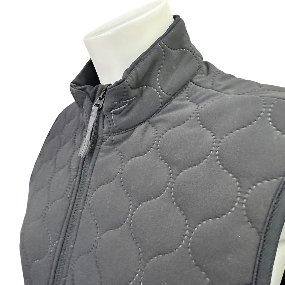 Brooks womens Shelter Tech Quilted Full Zip Vest sz L Weather Gear Layering - Picture 4 of 10